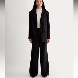 NWT The Linen Way-High® Drape Pant Black SZ 6